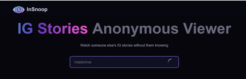 Does Insnoop Work - Step 1