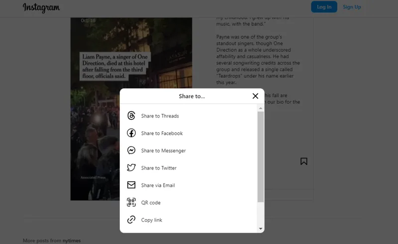 What information you can see when using your browser: Instagram monitoring What information you can see when using your browser: Instagram monitoring