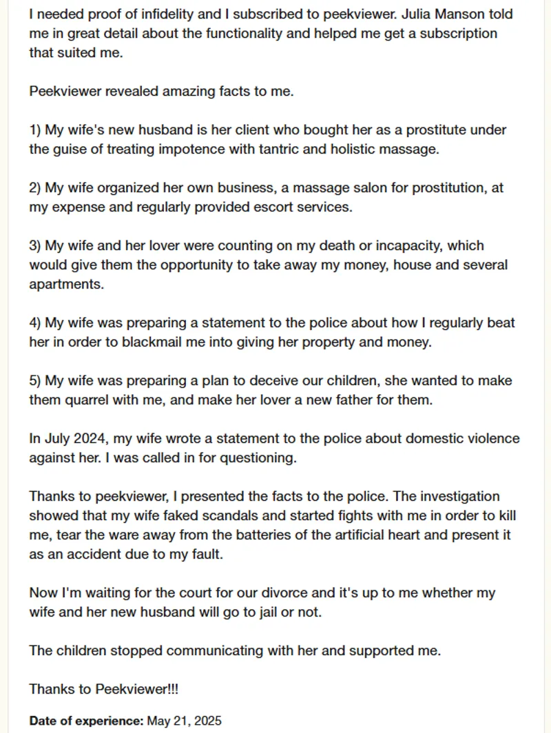 Peekviewer real customer reviews on Trustpilot Peekviewer real customer reviews on Trustpilot