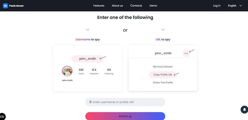 How Peekviewer Works Step 2 – by Private Instagram Viewer Free How Peekviewer Works Step 2 – by Private Instagram Viewer Free