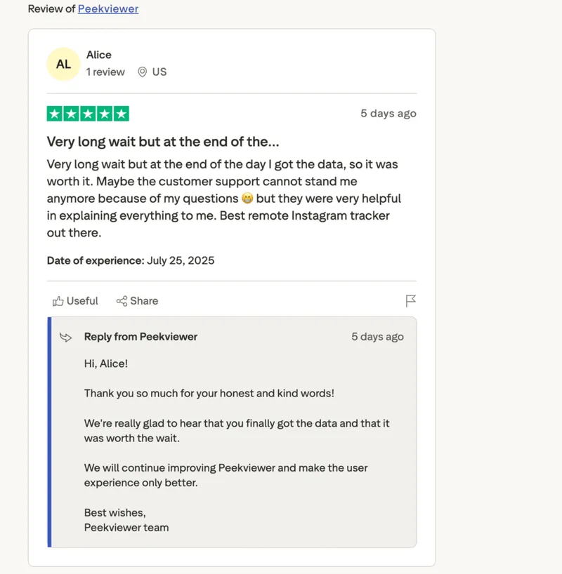 Peekviewer reviews from real users on Trustpilot Peekviewer reviews from real users on Trustpilot