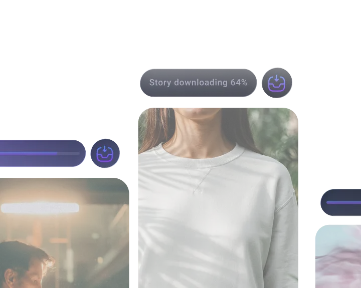 download instagram content progress