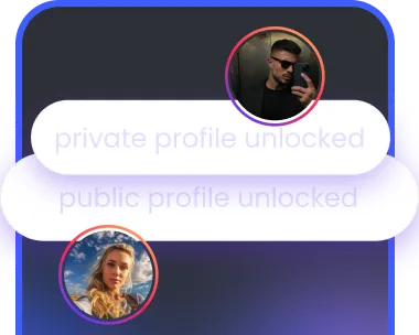 Processing public & private profiles